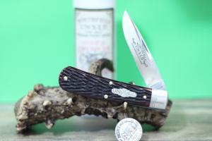 Great Eastern Cutlery GEC Northfield 745125 "Mustang" - Black Plum Jigged Bone