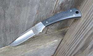 Buck 152 Fixed Ranger - April 2024 BOTM- Genuine Ebony Handle S35VN Blade - New