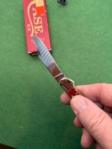 Converted Dual Action Case Mini Copperlock Switchblade Converted Dual Action Case Mini Copperlock Switchblade