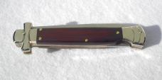 NEW A.G.A. CAMPOLIN 9" MALTESE EXOTIC COCOBOLO WOOD MODIFIED BAYONET BLADE NICKEL SILVER BOLSTERS NEW A.G.A. CAMPOLIN 9" MALTESE EXOTIC COCOBOLO WOOD MODIFIED BAYONET BLADE NICKEL SILVER BOLSTERS