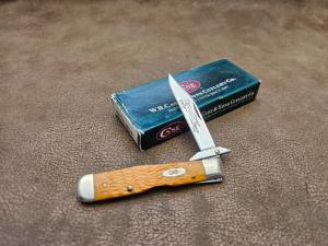 Case XX 611 1/2 SS cheetah cub summers endbone. NIB