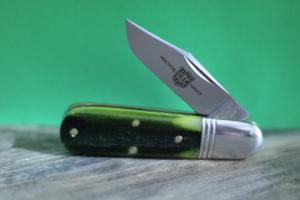 Great Eastern Cutlery GEC 251125SS "Watch Pocket Barlow" - Spring Green Marrow Bone C