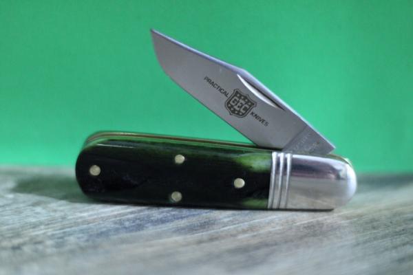 Great Eastern Cutlery GEC 251125SS "Watch Pocket Barlow" - Spring Green Marrow Bone E Great Eastern Cutlery GEC 251125SS "Watch Pocket Barlow" - Spring Green Marrow Bone E