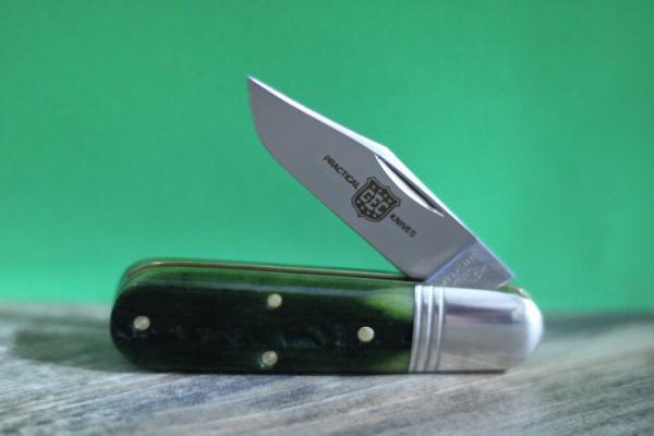 Great Eastern Cutlery GEC 251125SS "Watch Pocket Barlow" - Spring Green Marrow Bone F Great Eastern Cutlery GEC 251125SS "Watch Pocket Barlow" - Spring Green Marrow Bone F