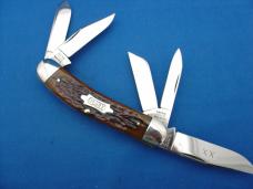 Case Classic 65039 Bone Handle Factory Sample Sowbelly Knife 1 of 5 Case Classic 65039 Bone Handle Factory Sample Sowbelly Knife 1 of 5