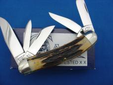 Case Classic 55039 Stag Handle Sowbelly Knife 1 of 252 Case Classic 55039 Stag Handle Sowbelly Knife 1 of 252