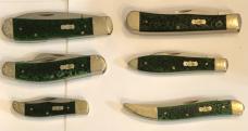 New In Original Boxes 2020 Case Set of 6 Tony Bose Image xx Etched Ivy in Bermuda Green Bone New In Original Boxes 2020 Case Set of 6 Tony Bose Image xx Etched Ivy in Bermuda Green Bone