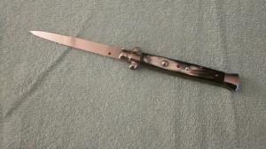 11" Italian Brazilian Horn Stiletto