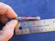 VTG Hammer Brand IMPERIAL USA Small Tickler Toothpick Fish Knife RED/Black VTG Hammer Brand IMPERIAL USA Small Tickler Toothpick Fish Knife RED/Black