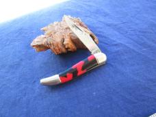 VTG Hammer Brand IMPERIAL USA Small Tickler Toothpick Fish Knife RED/Black VTG Hammer Brand IMPERIAL USA Small Tickler Toothpick Fish Knife RED/Black