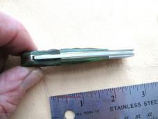 VTG REMINGTON USA R-53 Green Jigged Bone Lockback Knife VTG REMINGTON USA R-53 Green Jigged Bone Lockback Knife