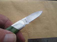 VTG REMINGTON USA R-53 Green Jigged Bone Lockback Knife VTG REMINGTON USA R-53 Green Jigged Bone Lockback Knife