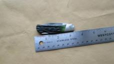 VTG REMINGTON USA R-53 Green Jigged Bone Lockback Knife VTG REMINGTON USA R-53 Green Jigged Bone Lockback Knife