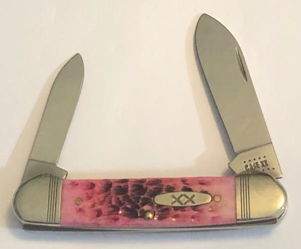 New Without Box Case Raspberry Bone Canoe New Without Box Case Raspberry Bone Canoe