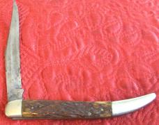 CHALLENGE ?? 1 blade "Toothpick" with bone scales CHALLENGE ?? 1 blade "Toothpick" with bone scales