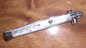 13-1/4 OA Italian Transition stiletto in pearl 