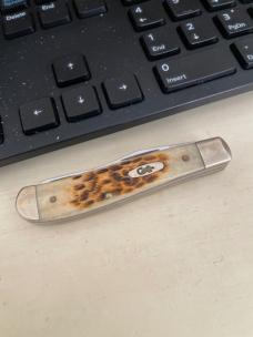 Case 6207 SS mini trapper amber bone 2024 edc Case 6207 SS mini trapper amber bone 2024 edc
