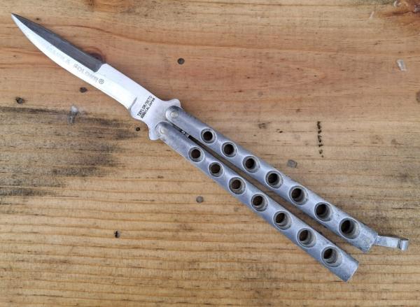 Vintage 1980's Taylor Seto Manila Folder Balisong Aluminum Handles! Vintage 1980's Taylor Seto Manila Folder Balisong Aluminum Handles!