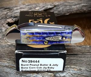 2025 Case XX 62132 SS Baby Butterbean SMKW Exclusive Peanut Butter & Jelly Corn Cob Jigged Bone