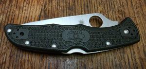 Spyderco Endura 4 Knife Green FRN ZDP-189 (3.75" Satin) C10PGRE