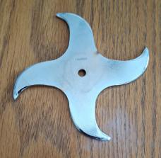 Vintage 1980's Taiwan Large 4" Throwing Star NOS Vintage 1980's Taiwan Large 4" Throwing Star NOS