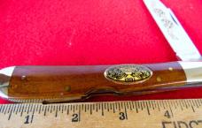 1991 KABAR 5" CURLY MAPLE SCALES COLLECTORS CLUB KNIFE UNUSED 1991 KABAR 5" CURLY MAPLE SCALES COLLECTORS CLUB KNIFE UNUSED