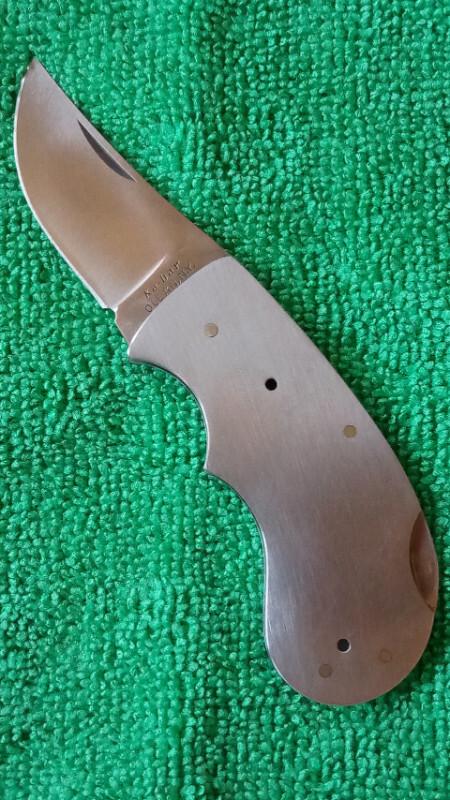 Vtg 80s Ka-bar Olean NY 1500 Seki Japan Stainless Folding Lockback Pocket Knife Vtg 80s Ka-bar Olean NY 1500 Seki Japan Stainless Folding Lockback Pocket Knife