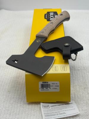 Buck 0106BRS1-B Compadre Axe With Leather Sheath NIB Made In USA