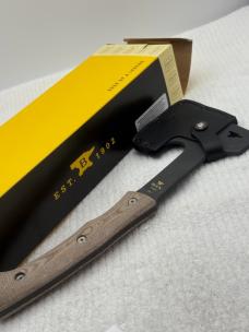 Buck 0106BRS1-B Compadre Axe With Leather Sheath NIB Made In USA Buck 0106BRS1-B Compadre Axe With Leather Sheath NIB Made In USA