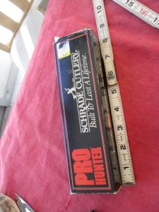 VTG NOS NIB NEW SCHRADE USA PH2 Fixed Blade Knife & Sheath Original Box VTG NOS NIB NEW SCHRADE USA PH2 Fixed Blade Knife & Sheath Original Box