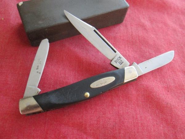 VTG 1972 - 1986 Buck Knives USA 303 Stockman Knife **Spey Blade Nick VTG 1972 - 1986 Buck Knives USA 303 Stockman Knife **Spey Blade Nick