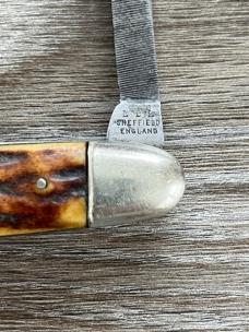 Sheffield pre-WW1 split backspring whittler Sheffield pre-WW1 split backspring whittler
