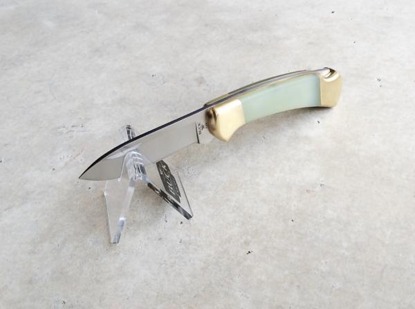 Buck Custom 112 Ranger Folding Knife Jade G-10 Handle S35VN Blade - NEW Buck Custom 112 Ranger Folding Knife Jade G-10 Handle S35VN Blade - NEW