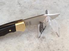 Buck Custom 112-FG Ranger Folding Knife Ebony Scales MagnaCut Blade - NEW Buck Custom 112-FG Ranger Folding Knife Ebony Scales MagnaCut Blade - NEW