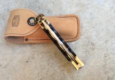 Buck Custom 112-FG Ranger Folding Knife Ebony Scales MagnaCut Blade - NEW Buck Custom 112-FG Ranger Folding Knife Ebony Scales MagnaCut Blade - NEW
