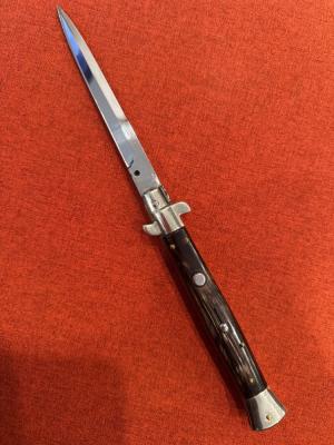 11” Frank B Picklock Half Dagger Grind Flat Guard with Filework