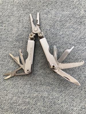 Vintage WINCHESTER Miniature Pocket Knife/Multi-Tool Pliers in Leather Carrying Case