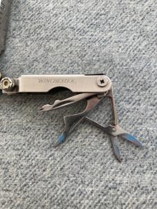 Vintage WINCHESTER Miniature Pocket Knife/Multi-Tool Pliers in Leather Carrying Case Vintage WINCHESTER Miniature Pocket Knife/Multi-Tool Pliers in Leather Carrying Case