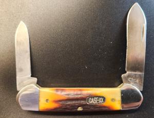 1999 Case Red Stag Damascus Canoe R52131D