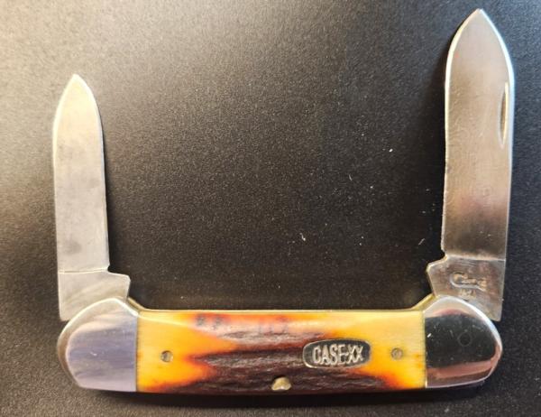1999 Case Red Stag Damascus Canoe R52131D 1999 Case Red Stag Damascus Canoe R52131D