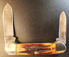 1999 Case Red Stag Damascus Canoe R52131D 1999 Case Red Stag Damascus Canoe R52131D