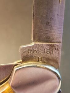 1999 Case Red Stag Damascus Canoe R52131D 1999 Case Red Stag Damascus Canoe R52131D