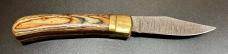 Hunter-Style Damascus Leverlock Hunter-Style Damascus Leverlock