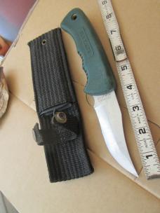 VTG SCHRADE USA 142 OT Old Timer Fixed Blade Knife & Original Sheath VTG SCHRADE USA 142 OT Old Timer Fixed Blade Knife & Original Sheath