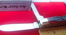 1988-1989 KABAR 4" CONGRESS JIGGED BONE SCALES SHENANDOAH VALLEY CLUB KNIFE UNUSED 1 OF 25 1988-1989 KABAR 4" CONGRESS JIGGED BONE SCALES SHENANDOAH VALLEY CLUB KNIFE UNUSED 1 OF 25