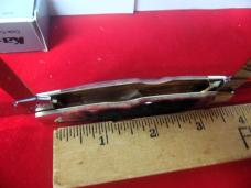 1988-1989 KABAR 4" CONGRESS JIGGED BONE SCALES SHENANDOAH VALLEY CLUB KNIFE UNUSED 1 OF 25 1988-1989 KABAR 4" CONGRESS JIGGED BONE SCALES SHENANDOAH VALLEY CLUB KNIFE UNUSED 1 OF 25