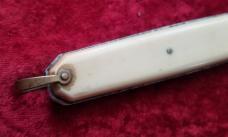 Vintage French Large Coffin Leverlock Vintage French Large Coffin Leverlock