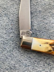 Vintage 1978 CASE XX 5154 SSP, 1979 NKCA Stag Trapper - MINT Vintage 1978 CASE XX 5154 SSP, 1979 NKCA Stag Trapper - MINT