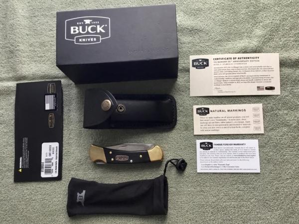 Buck 112 50TH Anniversary LE Knife 0112BRS3-B MIB Buck 112 50TH Anniversary LE Knife 0112BRS3-B MIB