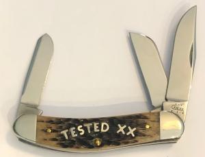 New In Original Box 2003 Case Midnight Bone Texted XX Sowbelly